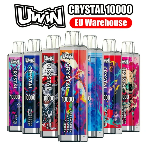 Uwin 10000 Caladas 10k Barato Crystal Vape Desechable Envío Gratis Almacén UE