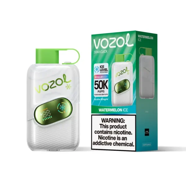 Vozol Star 50k Caladas 50000 Ice Control Vape Desechable Envío Gratis Almacén UE