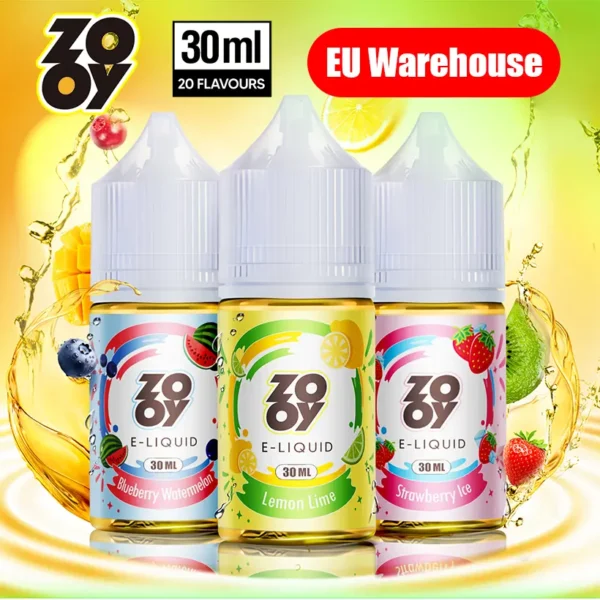 ZOOY 30ML E-Líquido Vape 30mg 50mg Nicotina Almacén UE