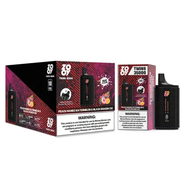ZOOY Twins 35K Puffs 2 en 1 Vape Desechable al por Mayor 35000 Almacén UE