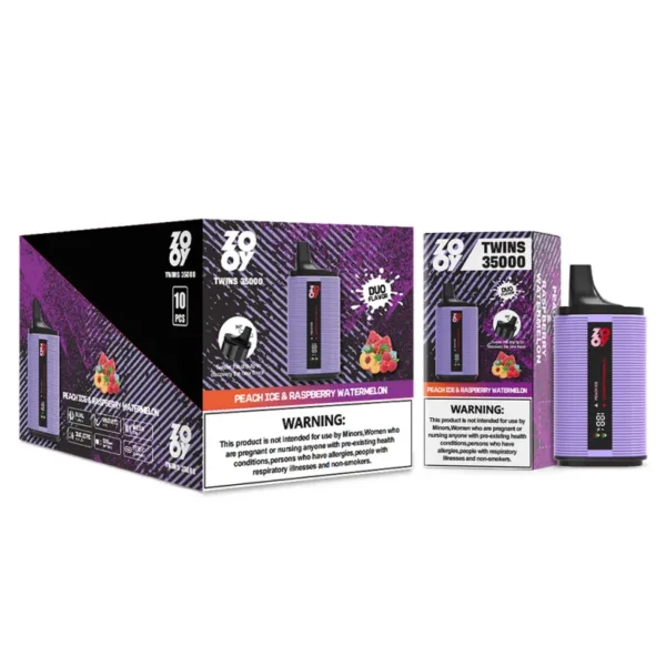 ZOOY Twins 35K Puffs 2 en 1 Vape Desechable al por Mayor 35000 Almacén UE