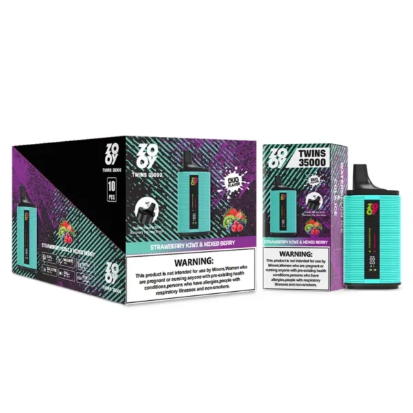 ZOOY Twins 35K Puffs 2 en 1 Vape Desechable al por Mayor 35000 Almacén UE