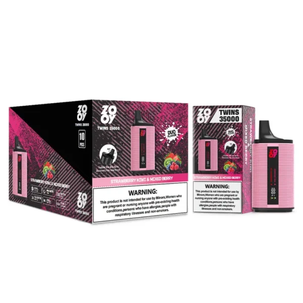 ZOOY Twins 35K Puffs 2 en 1 Vape Desechable al por Mayor 35000 Almacén UE
