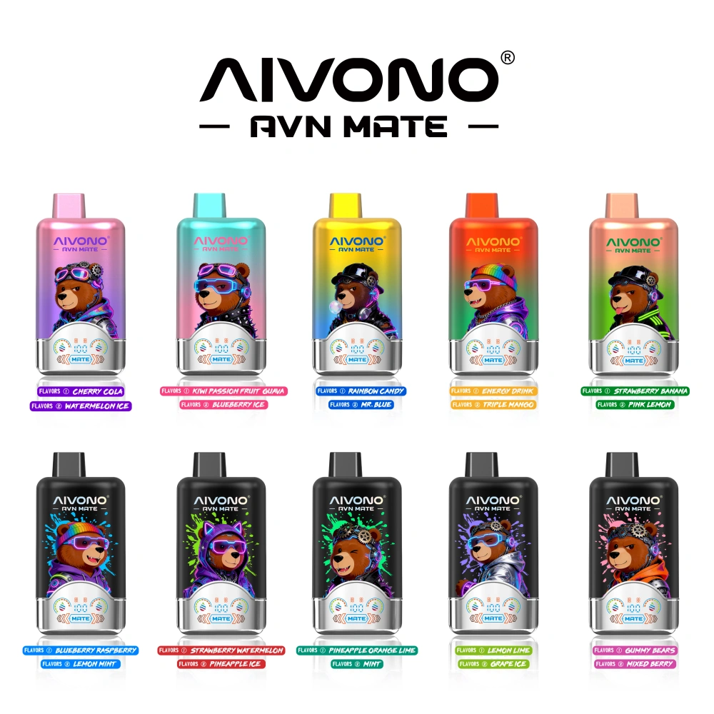 Aivono 120K Puffs 2 In 1 Sabores Avn Mate Cigarrillo Electrónico Desechable Venta Al Por Mayor Envío Gratis