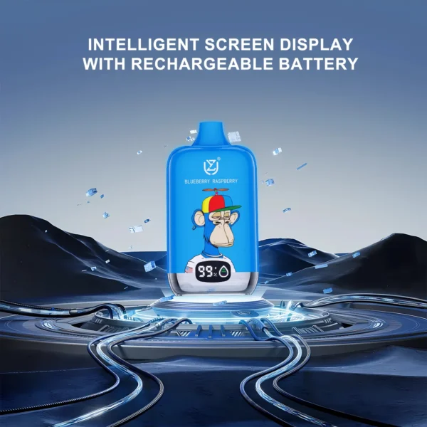 Almacén UE UZY 15K Puffs 15000 Bang Caja Digital Vape Desechable Envío Gratuito