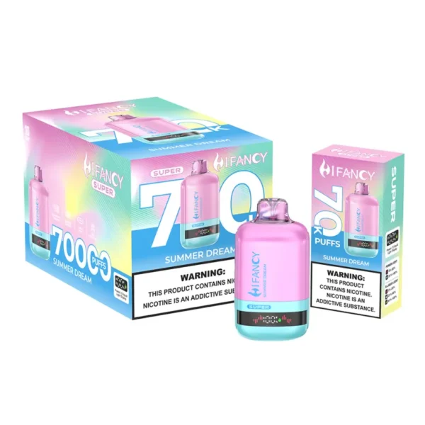 Hifancy 70K Puffs 70000 Super Vape Desechable Envío Gratuito Almacén UE
