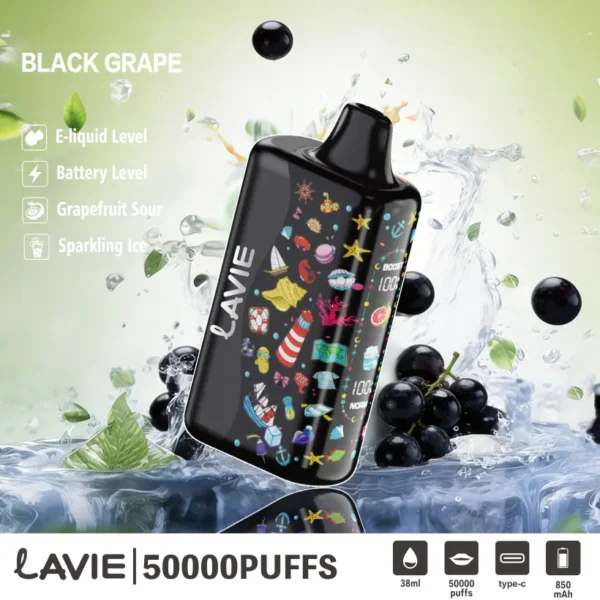 Lavie 50K Puffs 50000 Mejor Cigarrillo Electrónico Desechable Venta Al Por Mayor Envío Gratuito