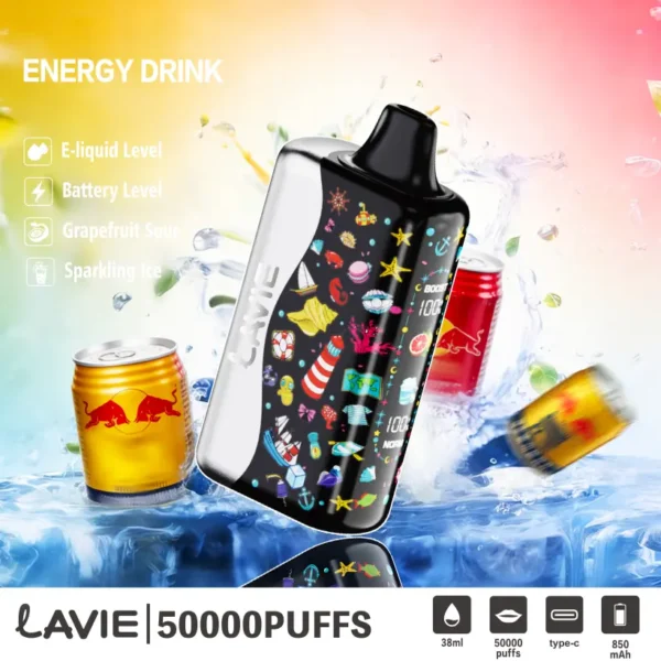 Lavie 50K Puffs 50000 Mejor Cigarrillo Electrónico Desechable Venta Al Por Mayor Envío Gratuito