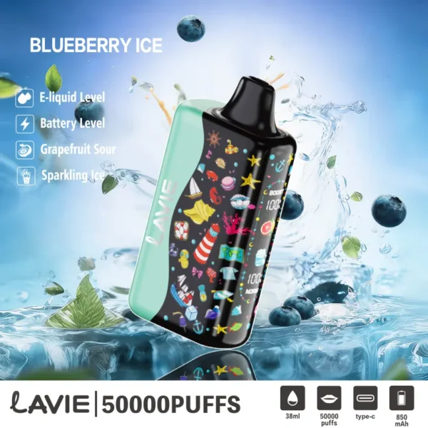 Lavie 50K Puffs 50000 Mejor Cigarrillo Electrónico Desechable Venta Al Por Mayor Envío Gratuito
