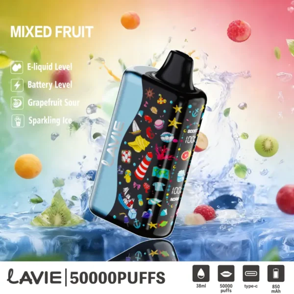 Lavie 50K Puffs 50000 Mejor Cigarrillo Electrónico Desechable Venta Al Por Mayor Envío Gratuito