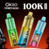 OKSO Tornado 100k Puffs 100000 Vape Desechable Recargable con Envío Gratis