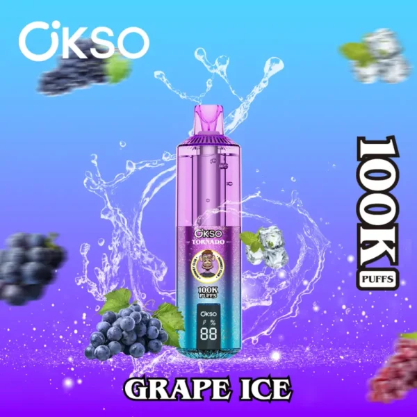 OKSO Tornado 100k Puffs 100000 Vape Desechable Recargable con Envío Gratis