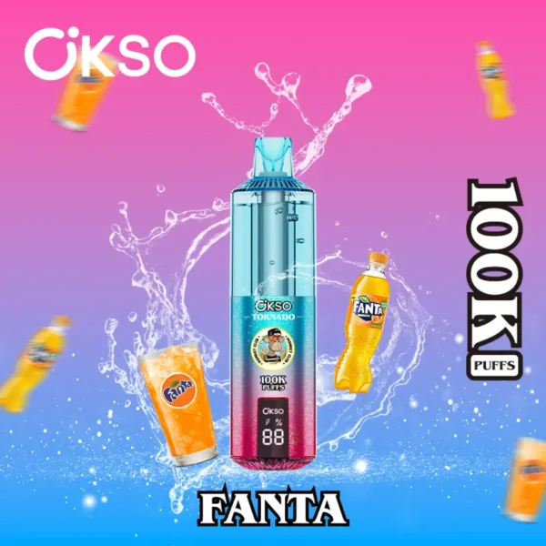 OKSO Tornado 100k Puffs 100000 Vape Desechable Recargable con Envío Gratis
