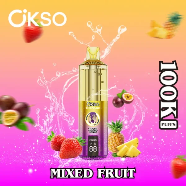 OKSO Tornado 100k Puffs 100000 Vape Desechable Recargable con Envío Gratis