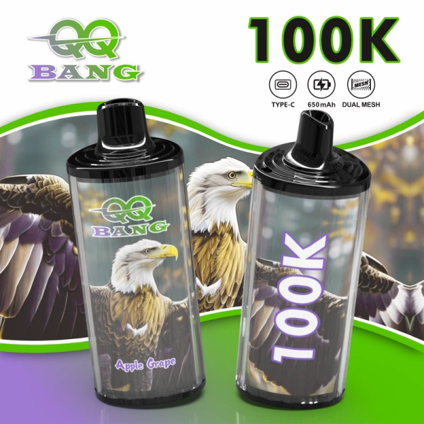 QQ Bang 100k Puffs 100000 Vape Desechable Recargable con Sabor a Fruta 2026 Envío Gratis