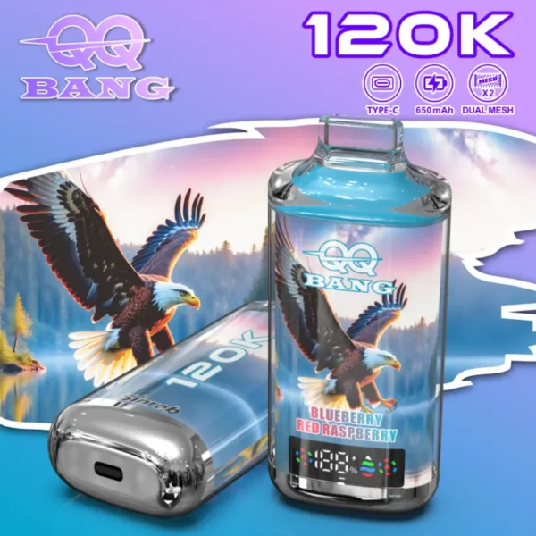 QQ Bang 120K Puffs Crystal Cigarrillo Electrónico Desechable Barato 120000 Envío Gratuito