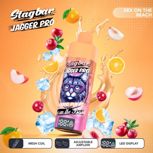 Stagbar Jagger Pro 40K Puffs 40000 Cigarrillo Electrónico Desechable Venta Al Por Mayor Almacén UE