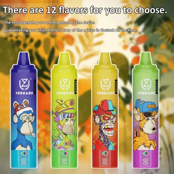 UZY Tornado 20000 Puffs Vape Desechable Venta Al Por Mayor Almacén UE