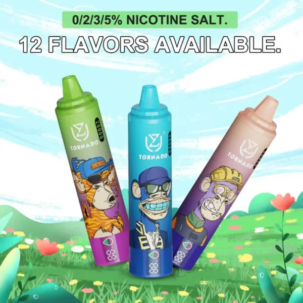 UZY Tornado 20000 Puffs Vape Desechable Venta Al Por Mayor Almacén UE