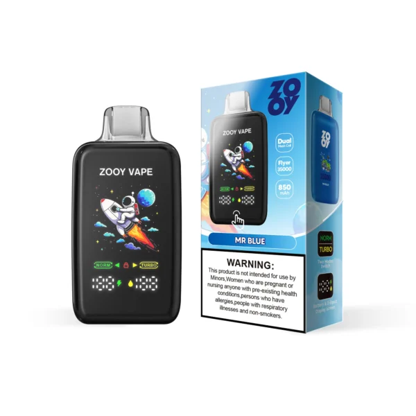 ZOOY FLYER 35K Puffs 35000 Vape Desechable Venta Al Por Mayor Almacén UE