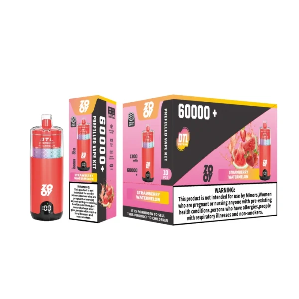 ZOOY Mega 60K Puffs 60000 DTL Shisha Cigarrillo Electrónico Desechable Venta Al Por Mayor Almacén UE