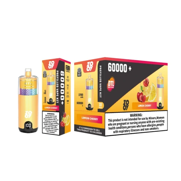 ZOOY Mega 60K Puffs 60000 DTL Shisha Cigarrillo Electrónico Desechable Venta Al Por Mayor Almacén UE