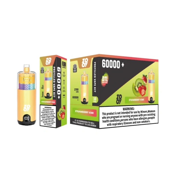ZOOY Mega 60K Puffs 60000 DTL Shisha Cigarrillo Electrónico Desechable Venta Al Por Mayor Almacén UE