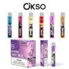 OKSO 800 Puffs Crystal Bar Vape Desechable Barato Venta Al Por Mayor Con 2ml E Liquid