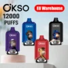 OKSO Digital 12000 Puffs 12k Vape Desechable Almacén UE