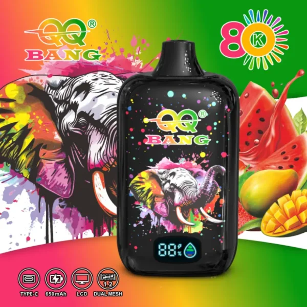 QQ Bang 80000 Caladas 80K Recargable Desechable Vape Pen Envío Gratis