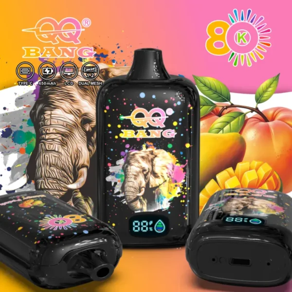 QQ Bang 80000 Caladas 80K Recargable Desechable Vape Pen Envío Gratis