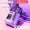 Airmez Lux 100K Caladas Crystal Vaper Desechable Almacén UE Entrega En 3-7 Días