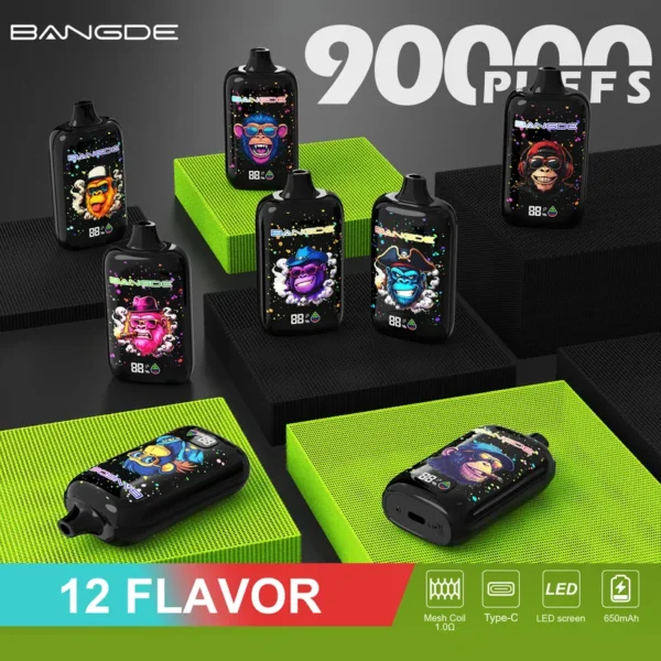 Bang DE 90000 Caladas Vape Desechable 90K Venta Al Por Mayor De Líquido Para Vapeo
