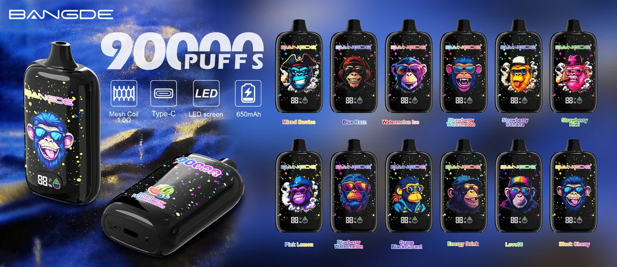 Bang DE 90000 Caladas Vape Desechable 90K Venta Al Por Mayor De Líquido Para Vapeo