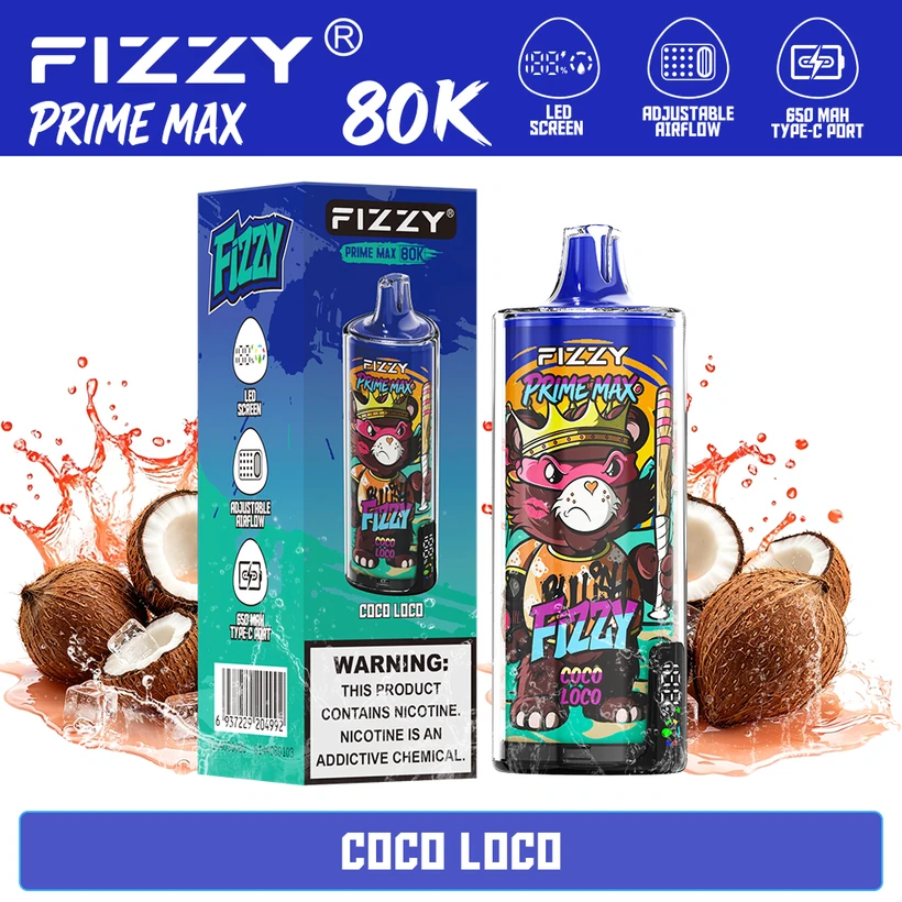 Fizzy 80K Caladas Prime Max Vape Desechable Almacén UE Envío Gratis 6 Fizzy 80K Caladas Prime Max Vape Desechable Almacén UE Envío Gratis