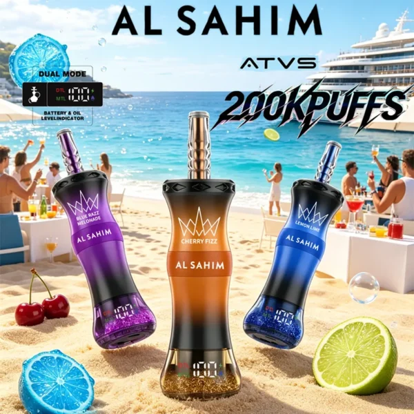 ATVS 200K Caladas Puffs AL SAHIM Shisha Comprar vape