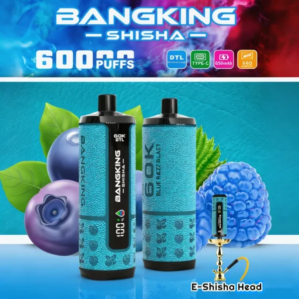Bang King 60000 Caladas 60k Puffs Shisha
