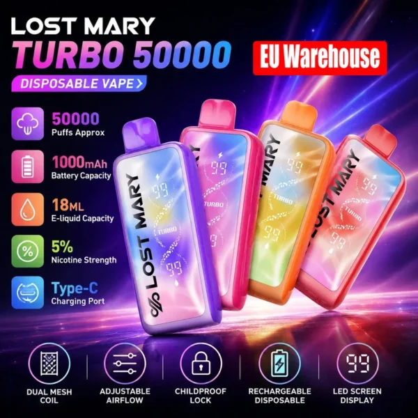 Lost Mary 50000 Caladas MT 50K Puff Comprar Vape