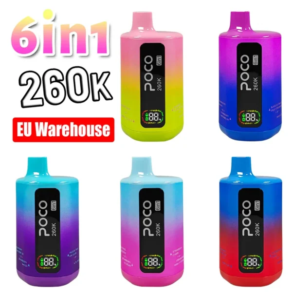 POCO 260K Caladas Puff 6 in 1 Comprar Vape