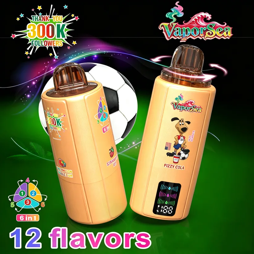 Vaporsea 300K Caladas Puffs 6 in 1 Comprar vape bdesechables al por mayor 1 Vaporsea 300K Caladas Puffs 6 in 1 Comprar vape
