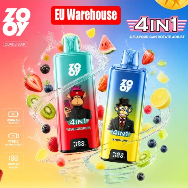ZOOY 200K Caladas Puff 4 in 1 Comprar Vape