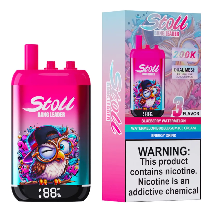 Bang Leader Stoll 200K Caladas Puffs 3 in 1 Comprar vape desechable al por mayor 16 Bang Leader Stoll 200K Caladas Puffs 3 in 1 Comprar vape