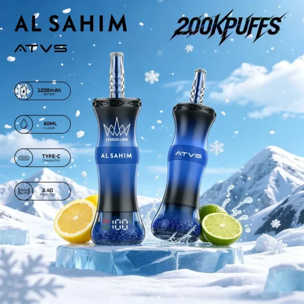 ATVS 200K Caladas Puffs AL SAHIM Shisha Comprar vape