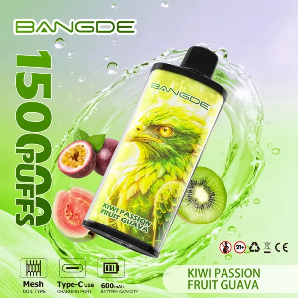 Bang DE 150K Caladas Puffs Crystal Comprar vape