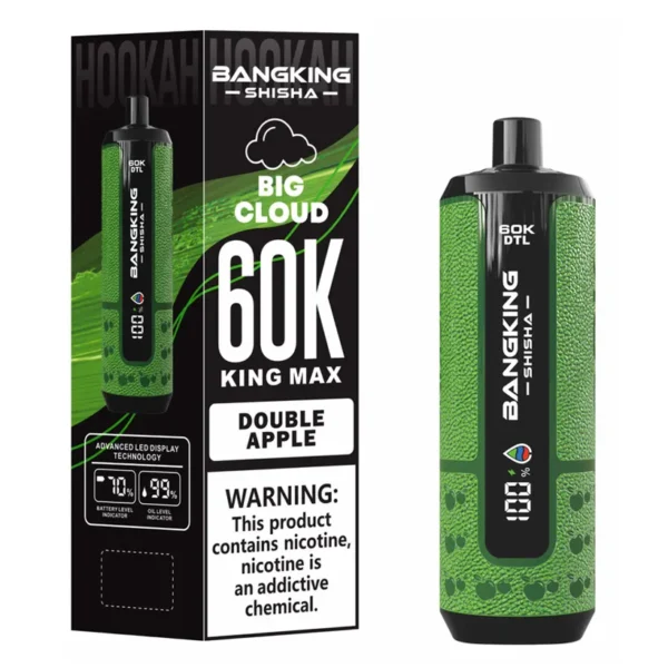 Bang King 60000 Caladas 60k Puffs Shisha