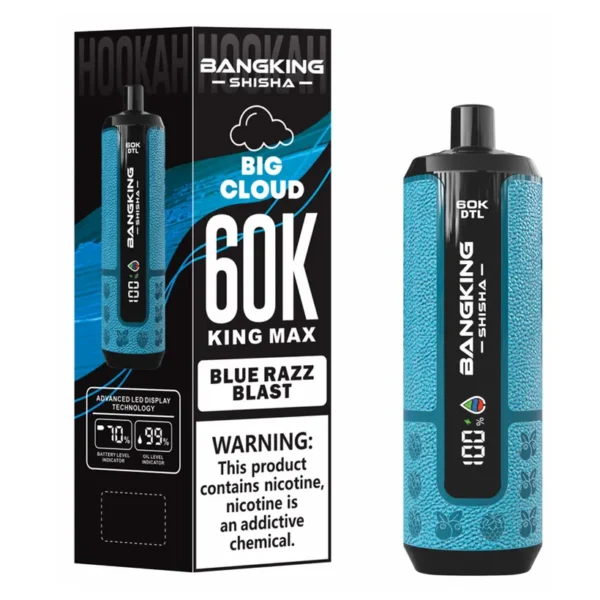 Bang King 60000 Caladas 60k Puffs Shisha