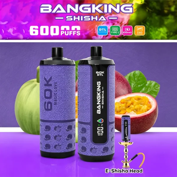 Bang King 60000 Caladas 60k Puffs Shisha