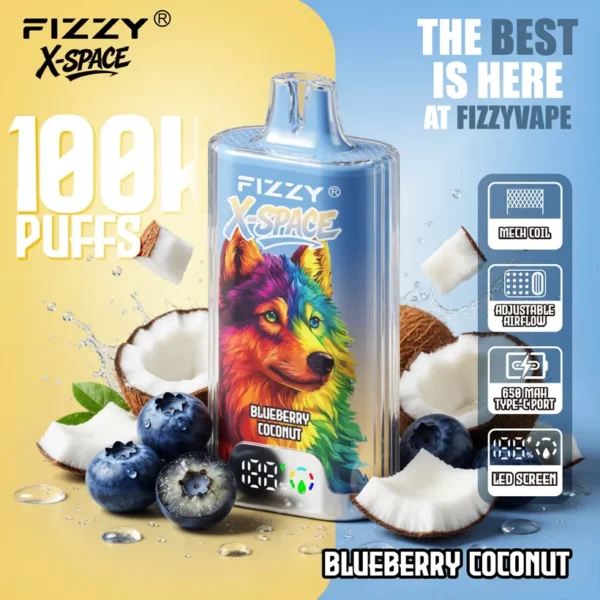 Fizzy 100K Caladas Puff X-Space Cristal Comprar Vape