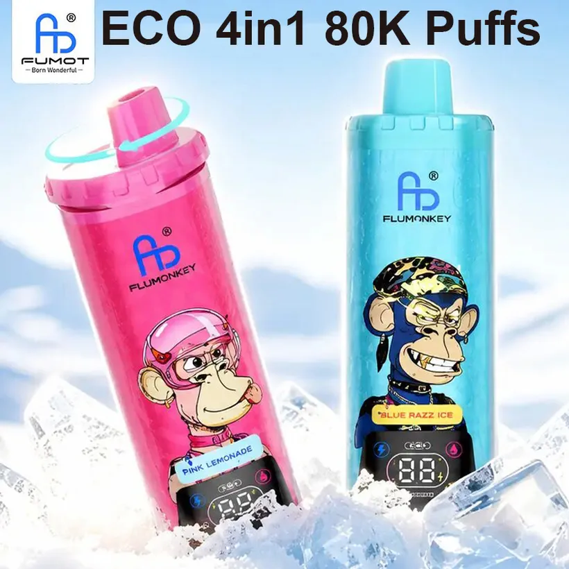 Fumot 80k Caladas Puffs ECO 4 in 1 Comprar vape bdesechables al por mayor 7 Fumot 80k Caladas Puffs ECO 4 in 1 Comprar vape