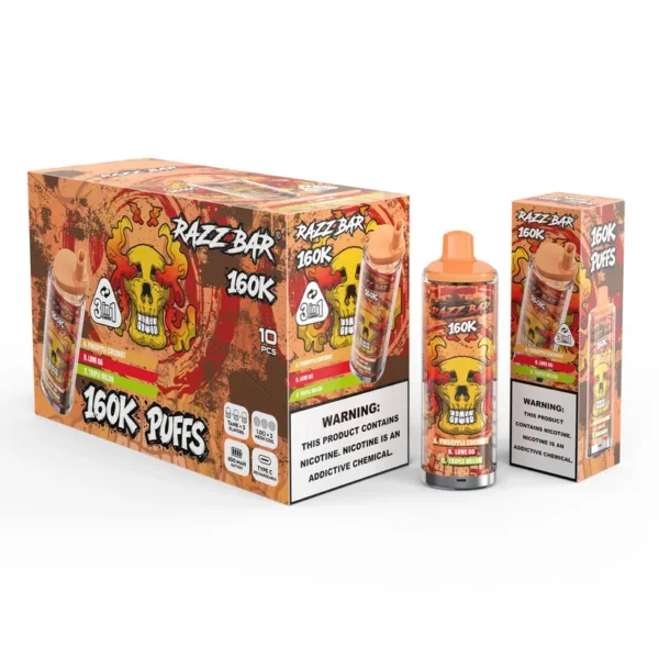 Razz Bar 160K Puffs 3 in 1 Buy Disposable Vape